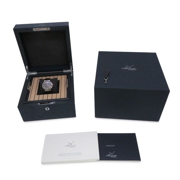 ブレゲ マリーン 5517TI/G2/9ZU BREGUET 腕時計 ウォッチ グレー文字盤