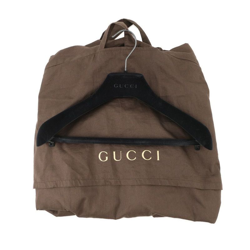 グッチ ロングコート チェスターコート レディースサイズ40 455739 GUCCI アウター 黒