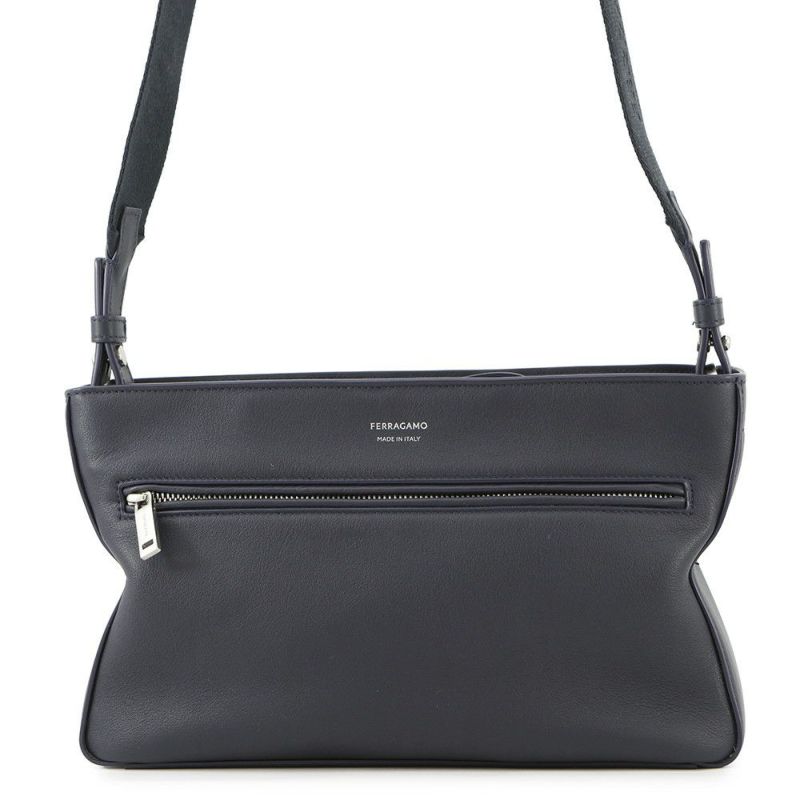 サルヴァトーレ・フェラガモ ショルダーバッグ スターシェイプポーチ カーフレザー 241655 Ferragamo 2wayクラッチバッグ