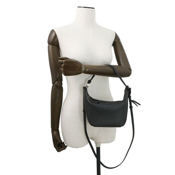 ロエベ ハンドバッグ ハンモック ホーボー ミニ A538G13X01 LOEWE 2way 黒