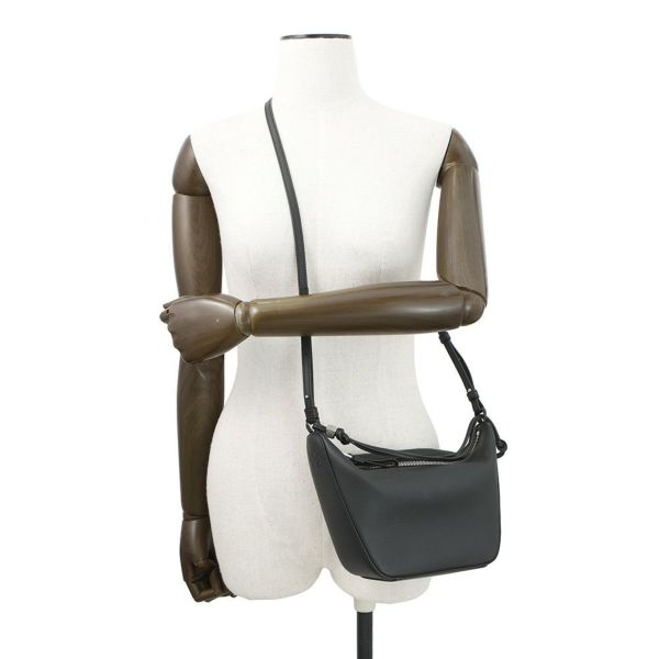 ロエベ ハンドバッグ ハンモック ホーボー ミニ A538G13X01 LOEWE 2way 黒