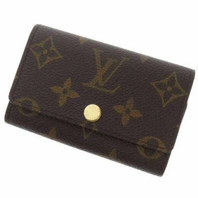 Louis Vuitton Monogram Canvas Street Style Leather Folding Wallet Logo  (M82547)