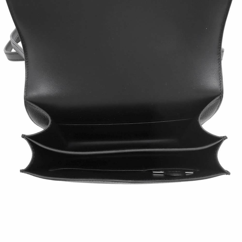 エルメス ミニ コンスタンス3 ミロワール ブラック/シルバー金具 エプソン W刻印 HERMES 黒