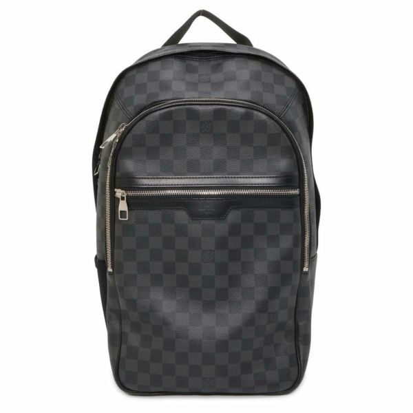 ルイヴィトン リュック ダミエ・グラフィット ミカエル N58024 LOUIS VUITTON バックパック 黒 ブラック