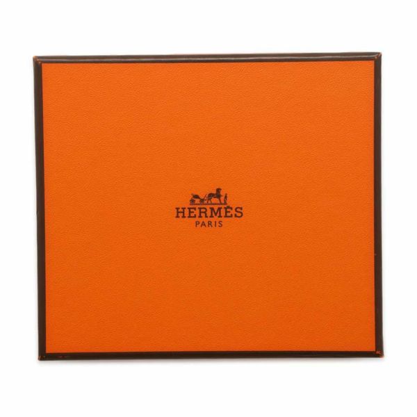 エルメス カードケース ベアン ミニ ブラック/ブラック金具 エプソン U刻印 HERMES 財布 黒