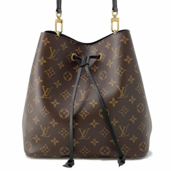 ルイヴィトン ショルダーバッグ モノグラム ネオノエ M44020 LOUIS VUITTON 2wayショルダーバッグ 黒 ブラック