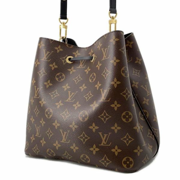 ルイヴィトン ショルダーバッグ モノグラム ネオノエ M44020 LOUIS VUITTON 2wayショルダーバッグ 黒 ブラック