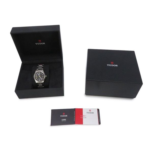 チュードル ノースフラッグ 91210N TUDOR チューダー 腕時計 黒文字盤