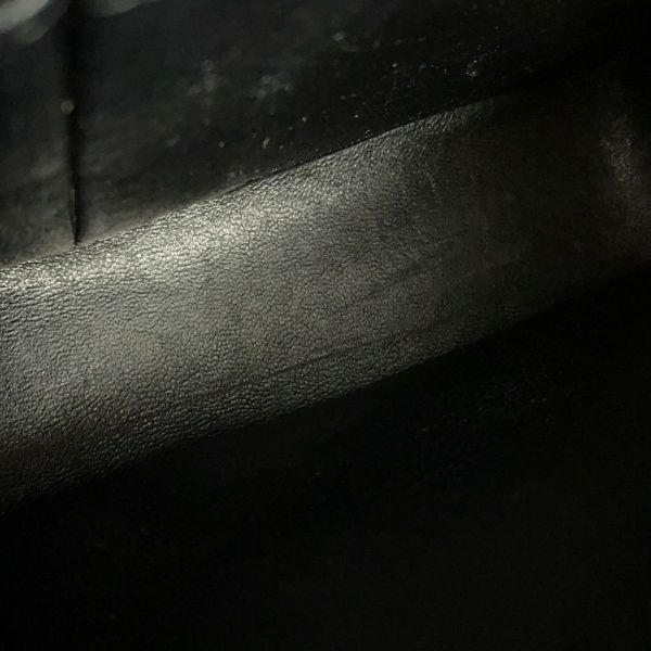 シャネル チェーンショルダーバッグ COCOプリント マトラッセ25 ココマーク ダブルチェーン キャンバス A01112 CHANEL 黒