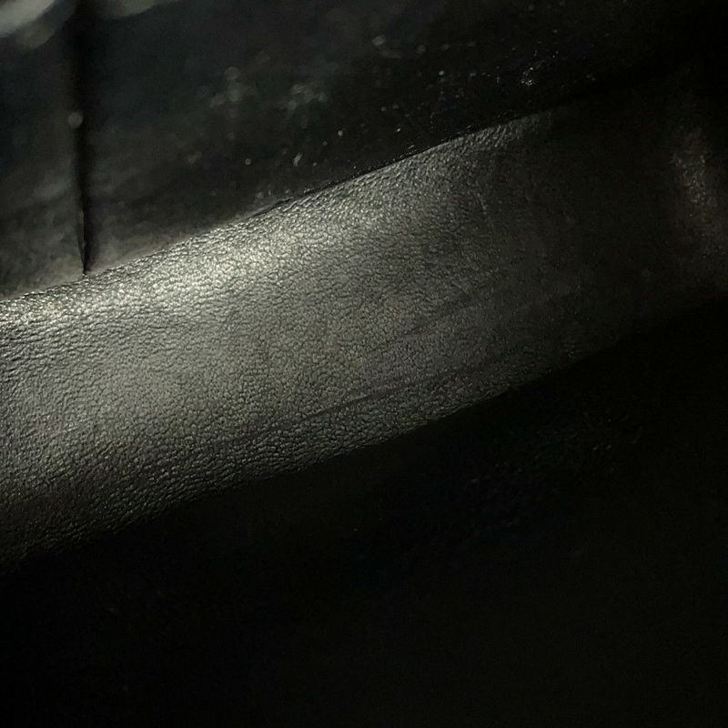 シャネル チェーンショルダーバッグ COCOプリント マトラッセ25 ココマーク ダブルチェーン キャンバス A01112 CHANEL 黒