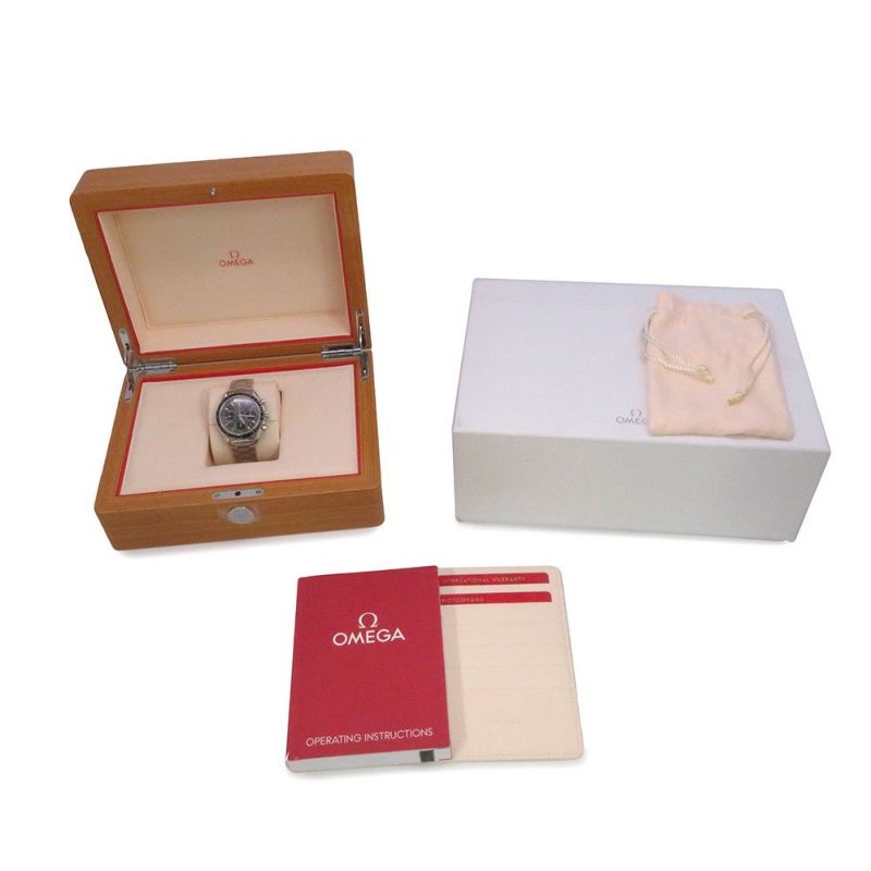 オメガ スピードマスター デイト クロノグラフ 323.30.40.40.06.001 OMEGA 腕時計 グレー文字盤