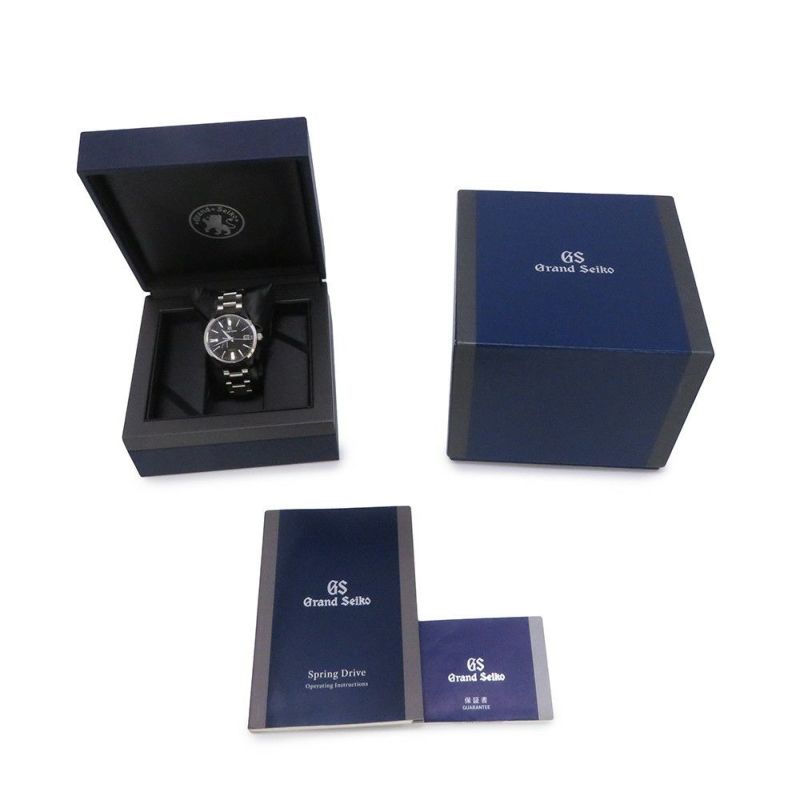 セイコー グランドセイコー ヘリテージ スプリングドライブ SBGA301 SEIKO 腕時計 ウォッチ 黒文字盤