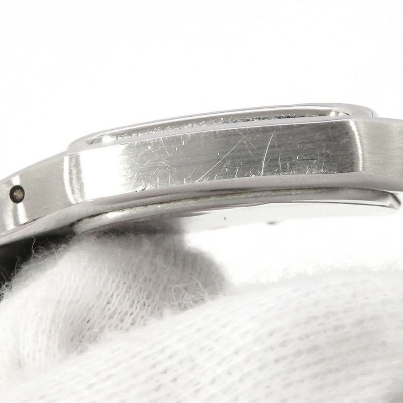 カルティエ サントス ガルベ SM W20017D6 Cartier 腕時計 クォーツ ウォッチ アイボリー文字盤