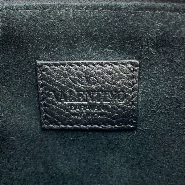 ヴァレンティノ・ガラヴァーニ クラッチバッグ ロックスタッズ UW2P0269VSH VALENTINO 黒