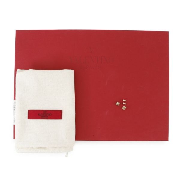 ヴァレンティノ・ガラヴァーニ クラッチバッグ ロックスタッズ UW2P0269VSH VALENTINO 黒