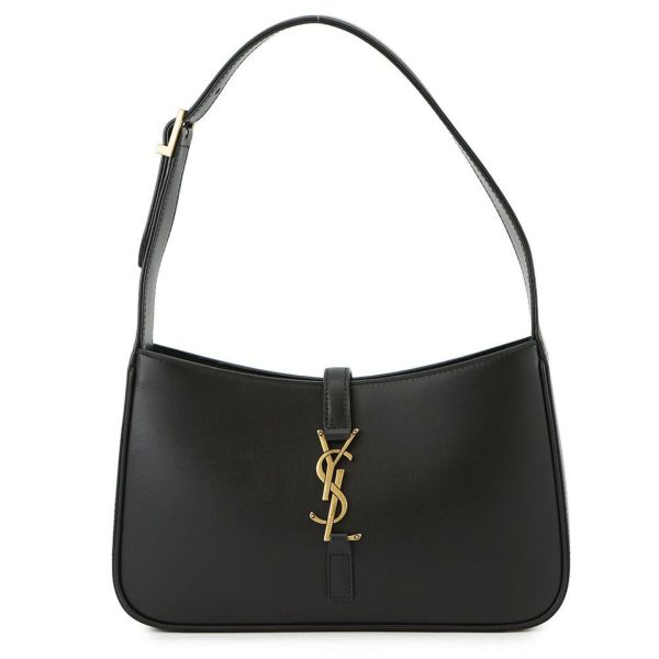 サンローランパリ ショルダーバッグ ル・サンカセット カーフレザー 657228 SAINT LAURENT PARIS ワンショルダー 黒