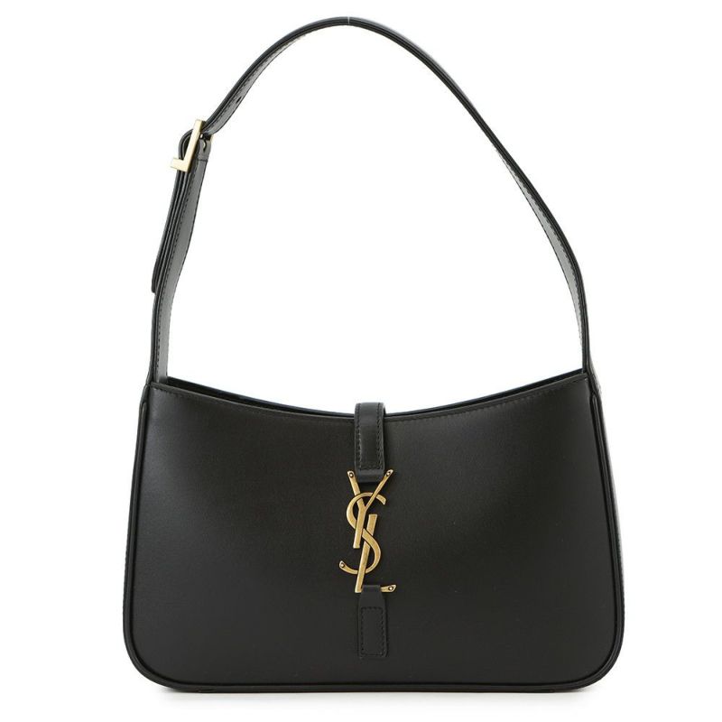 サンローランパリ ショルダーバッグ ル・サンカセット カーフレザー 657228 SAINT LAURENT PARIS ワンショルダー 黒