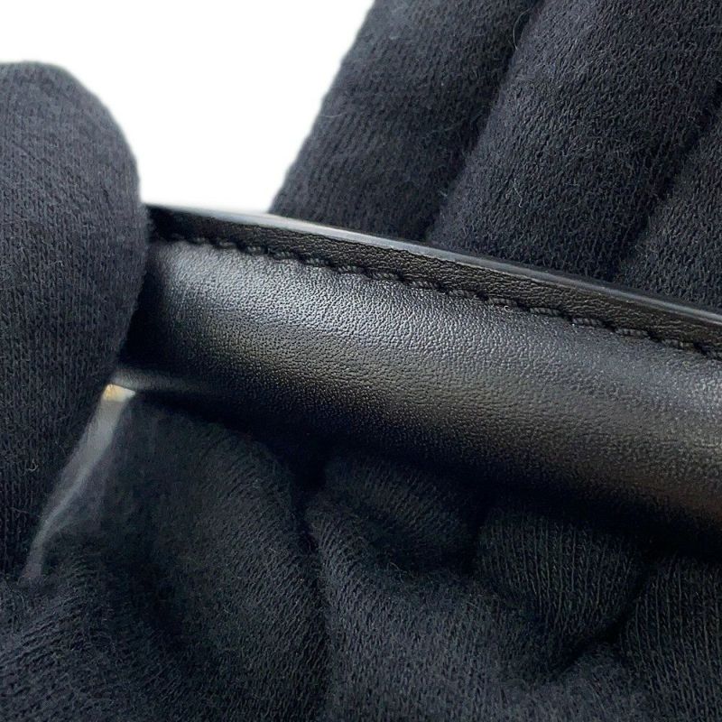 セリーヌ ハンドバッグ トラペーズ フェルト レザー CELINE 黒