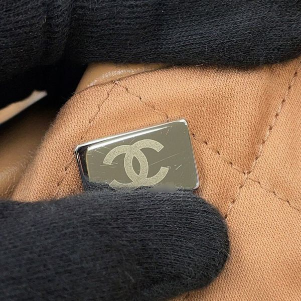 シャネル ハンドバッグ シャネル22 シャイニーカーフレザー AS3260 CHANEL ショルダーバッグ
