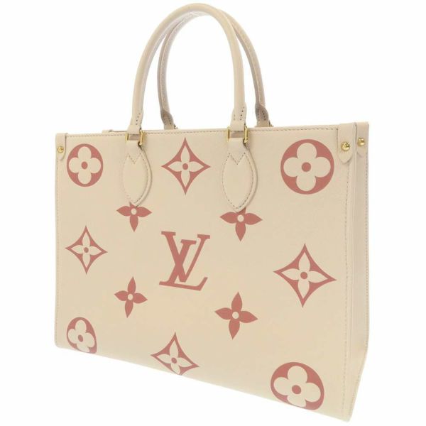 ルイヴィトン トートバッグ モノグラム・アンプラント オンザゴーMM M21575 LOUIS VUITTON ヴィトン 2wayショルダーバッグ