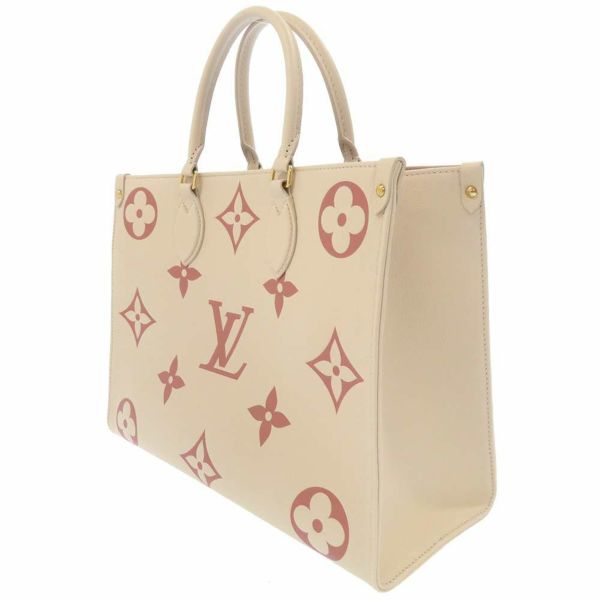 ルイヴィトン トートバッグ モノグラム・アンプラント オンザゴーMM M21575 LOUIS VUITTON ヴィトン 2wayショルダーバッグ