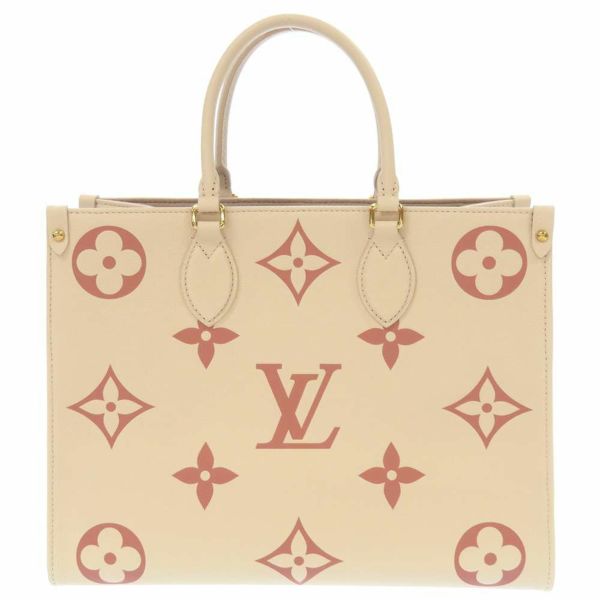 ルイヴィトン トートバッグ モノグラム・アンプラント オンザゴーMM M21575 LOUIS VUITTON ヴィトン 2wayショルダーバッグ