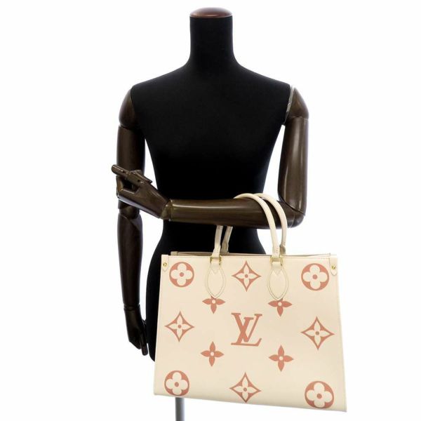 ルイヴィトン トートバッグ モノグラム・アンプラント オンザゴーMM M21575 LOUIS VUITTON ヴィトン 2wayショルダーバッグ