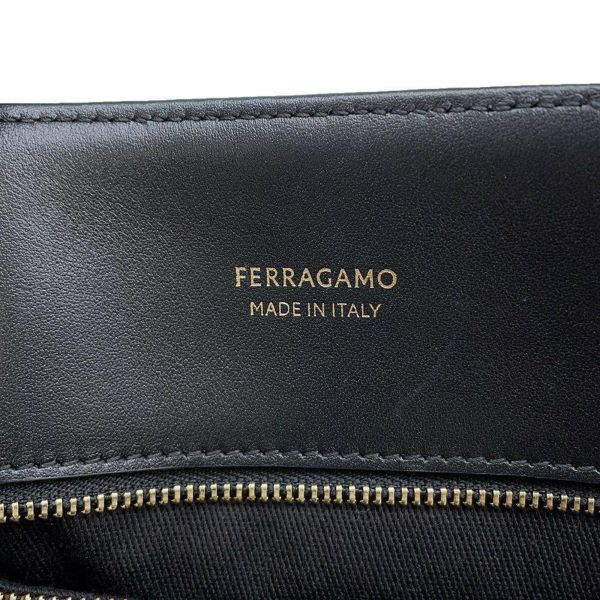 サルヴァトーレ・フェラガモ トートバッグ スモール 219407 773813 Ferragamo 2wayショルダーバッグ 黒