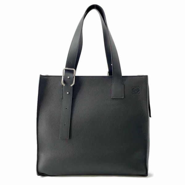 ロエベ トートバッグ バックルジッパートート レザー B692K99X03 LOEWE バッグ 黒