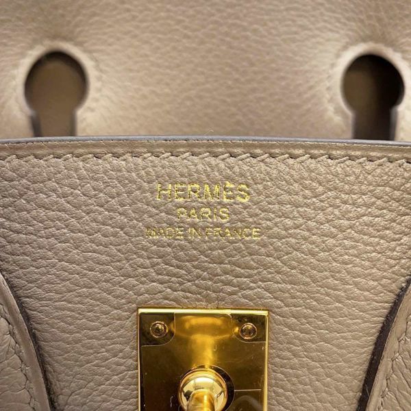 エルメス バーキン25 トゥルティエールグレー/ゴールド金具 トリヨンモーリス Y刻印 HERMES Birkin