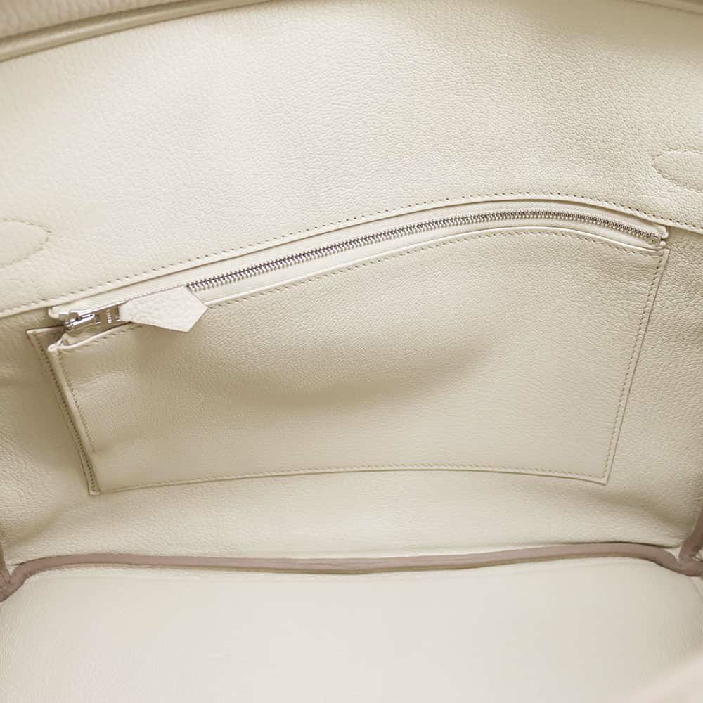 エルメス バーキン35  べトン/シルバー金具 トゴ B刻印 HERMES Birkin ハンドバッグ