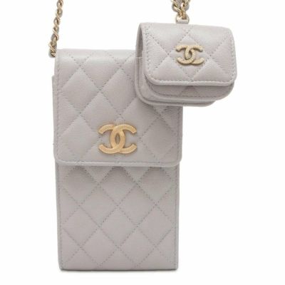 シャネル チェーンウォレット マトラッセ ココマーク ミニ ラムスキン AP0238 CHANEL 財布 コインケース 安心保証 |  中古・新品ブランド販売ギャラリーレア公式通販