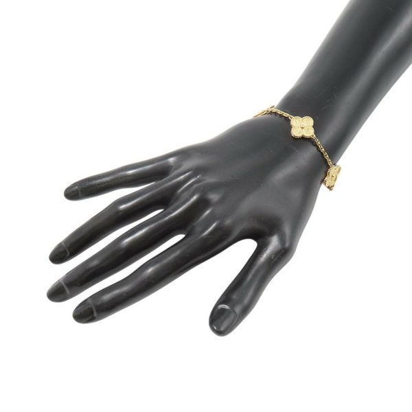 ヴァンクリーフ＆アーペル ブレスレット ヴィンテージ アルハンブラ ブレスレット 5モチーフ K18YGイエローゴールド VCARO1IE00