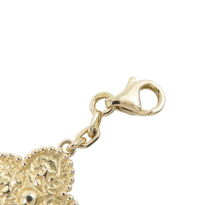 ヴァンクリーフ＆アーペル ブレスレット ヴィンテージ アルハンブラ ブレスレット 5モチーフ K18YGイエローゴールド VCARO1IE00