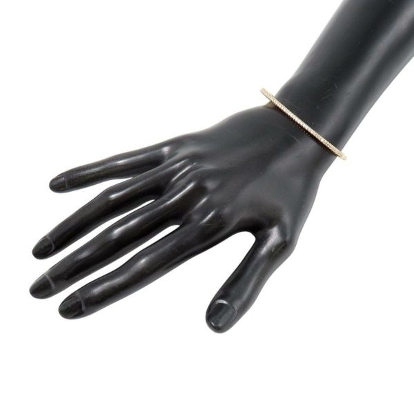 カルティエ ブレスレット エタンセル ドゥ カルティエ セミパヴェセッティング ダイヤ 48P 計0.60ct K18YG サイズ16 B6049916 バングル