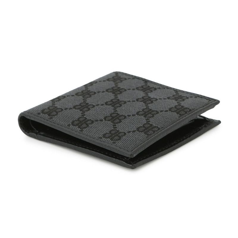 バレンシアガ 二つ折り財布 グッチコラボ ザ ハッカー プロジェクト 680430 BALENCIAGA GUCCI 財布 黒