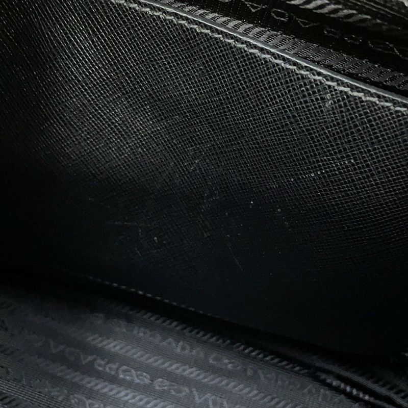 プラダ ハンドバッグ ガレリア サフィアーノレザー 1BA863 PRADA 2way 黒