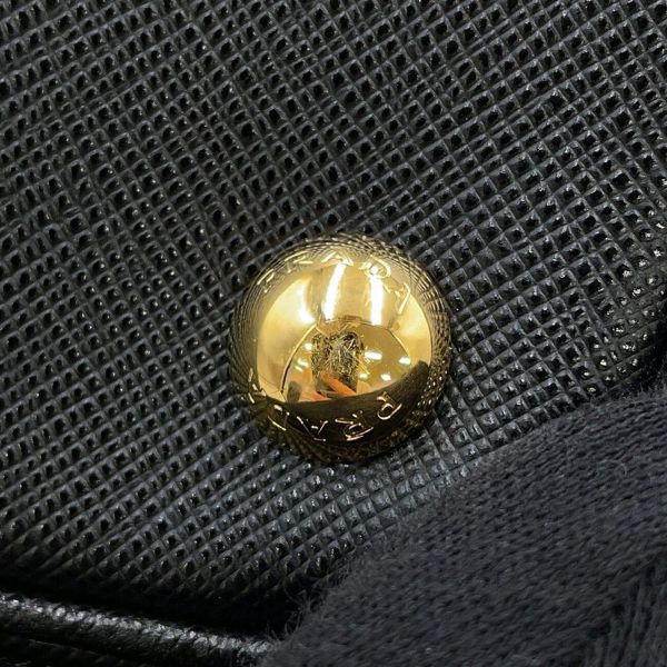プラダ ハンドバッグ ガレリア サフィアーノレザー 1BA863 PRADA 2way 黒