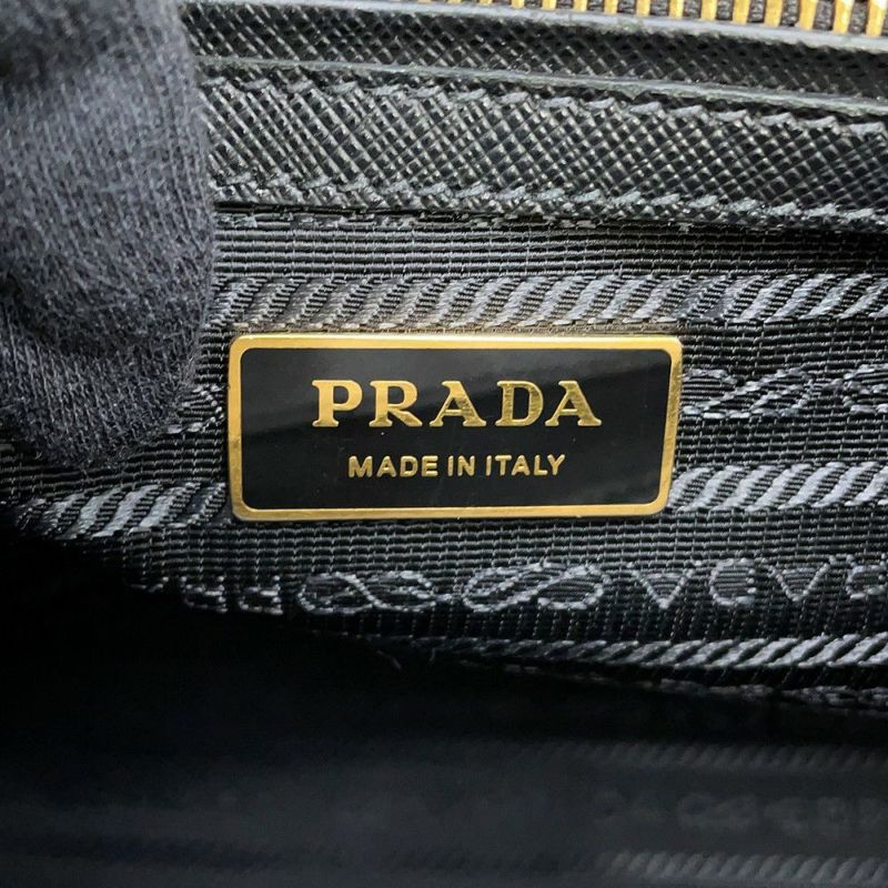 プラダ ハンドバッグ ガレリア サフィアーノレザー 1BA863 PRADA 2way 黒