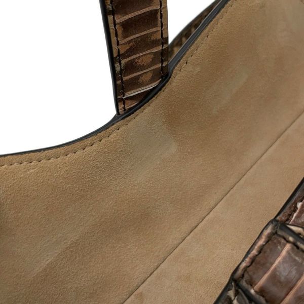 クリスチャン・ディオール ハンドバッグ サドルバッグ ミニ パイソン Christian Dior