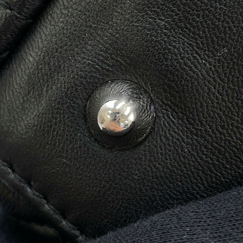 クリスチャン・ディオール チェーントートバッグ カナージュ レザー CAL44956 Christian Dior 黒