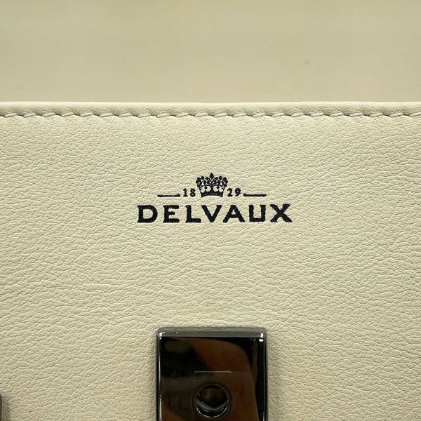 デルヴォー ハンドバッグ タンペートMM レザー Delvaux デルボー 2way 白