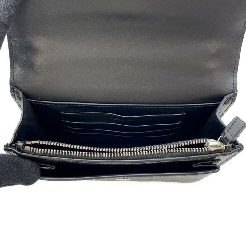 サンローランパリ チェーンウォレット サンセット 452157 SAINT LAURENT PARIS YSL 黒 財布