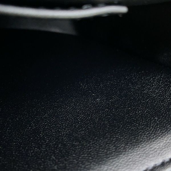 セリーヌ チェーンショルダーバッグ モノクローム パイル レザー 111273FCK.38NO CELINE 黒 ワンショルダー