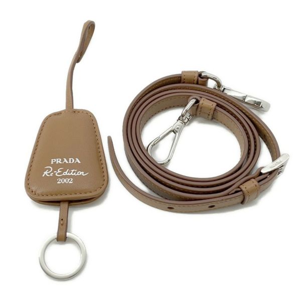 プラダ ハンドバッグ Re-Edition 2002 ムーン パデットナッパレザー 1BA381 PRADA 2way