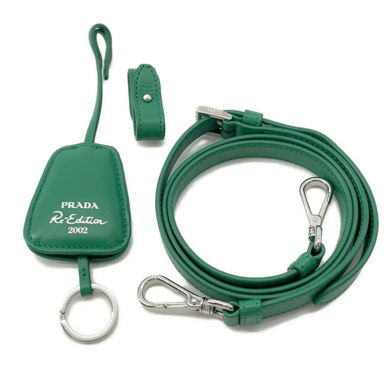 プラダ ハンドバッグ Re-Edition 2002 ムーン パデットナッパレザー 1BA381 PRADA 2way