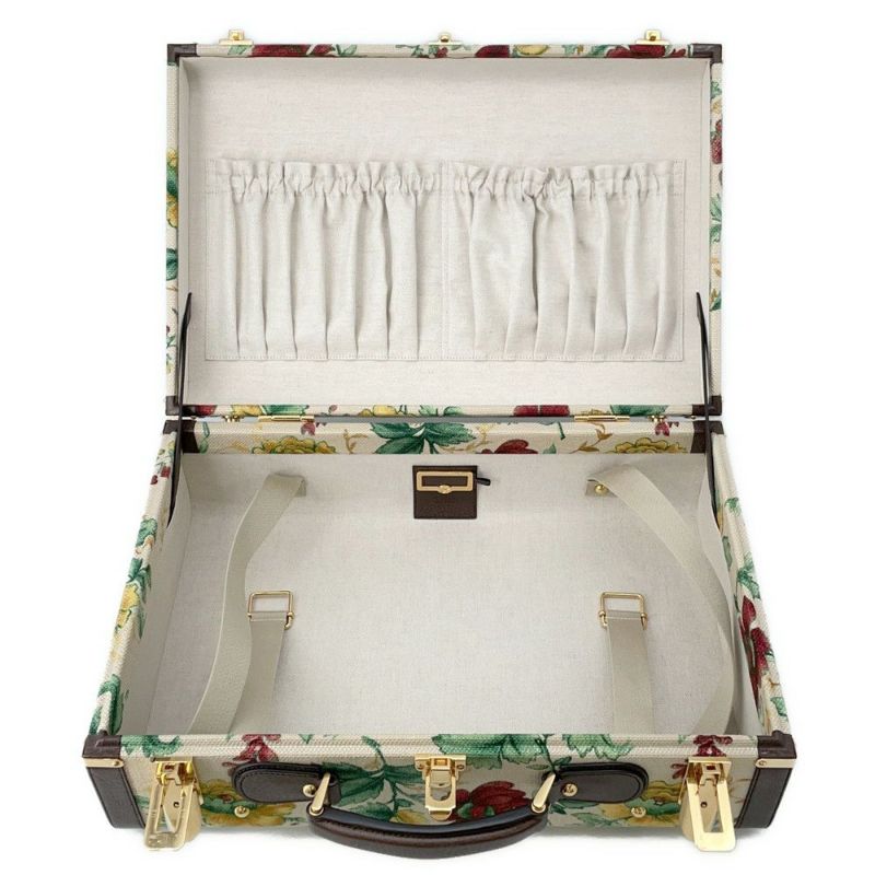 グッチ トランクケース フローラ ダブルG ミディアム 722179 GUCCI 旅行 トラベル