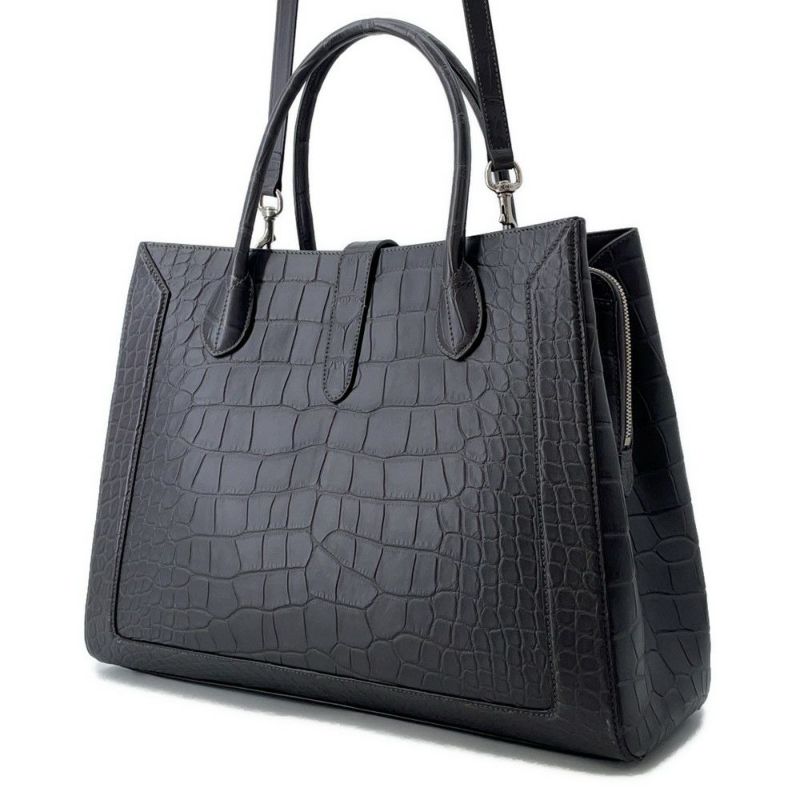 グッチ トートバッグ ジャッキー 1961 ラージ クロコダイル 649015 GUCCI 2way