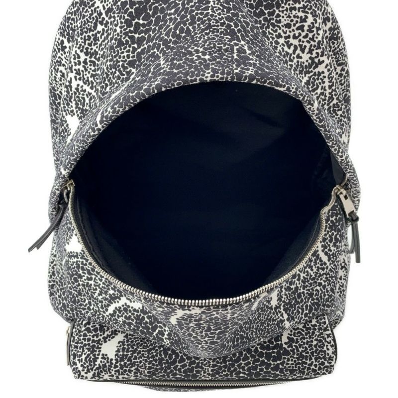 サンローランパリ バックパック クラシックハンター キャンバス 326865 リュックサック 黒 白