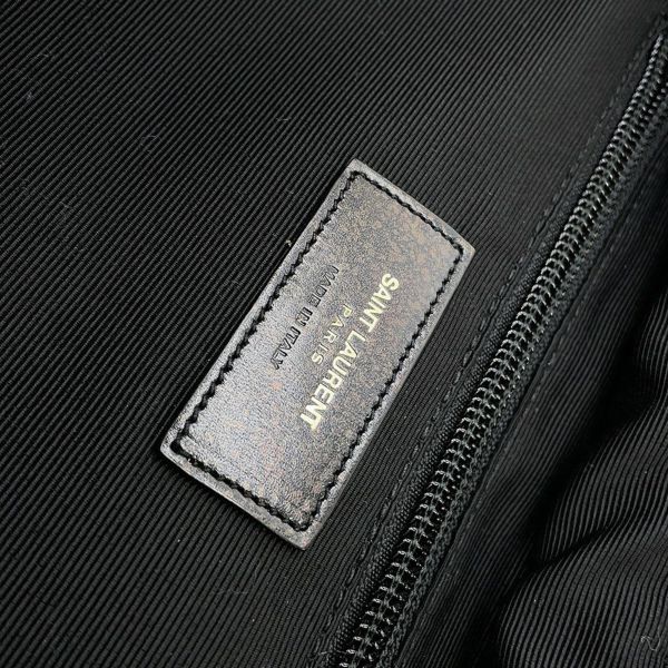 サンローランパリ バックパック クラシックハンター キャンバス 326865 リュックサック 黒 白